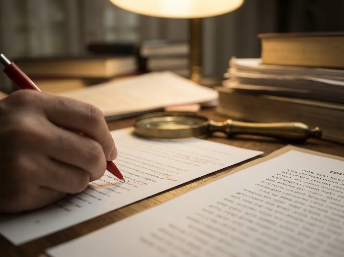 Translation quality control process with document corrections